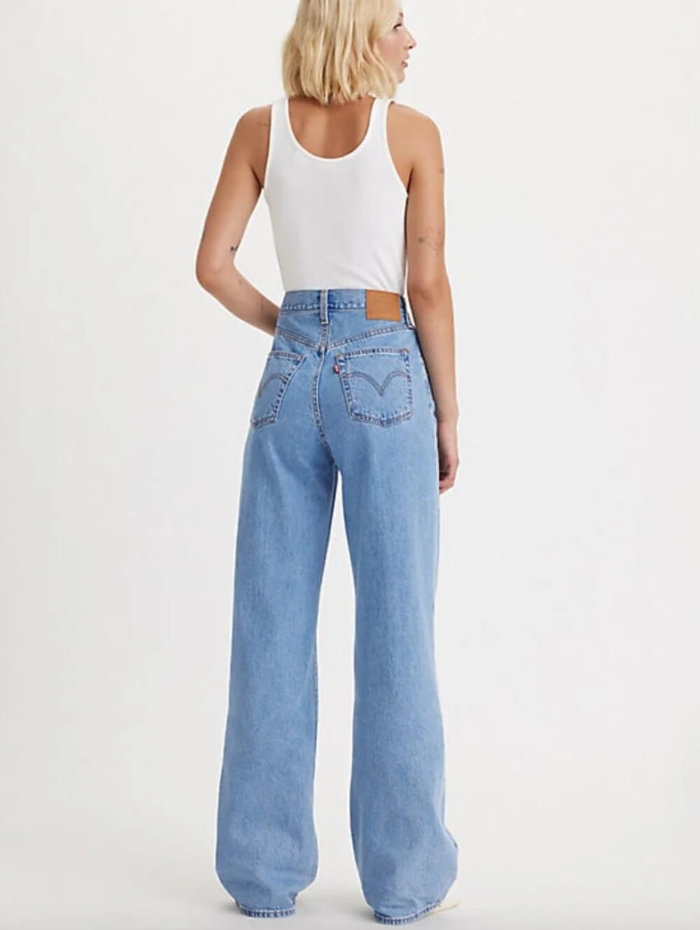 Levi's Premium Ribcage Wide Leg Jeans Size 25
